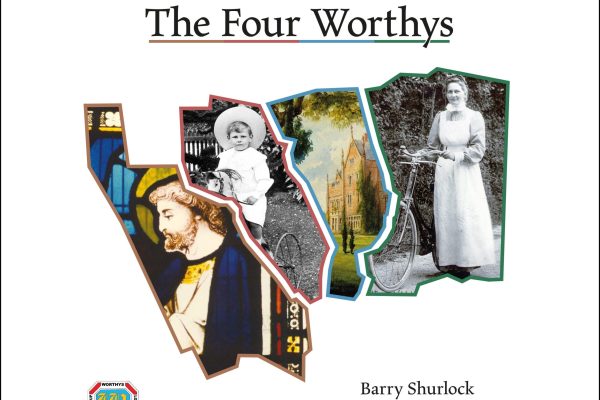 The intended front cover of The Four Worthys; pictures from the archive