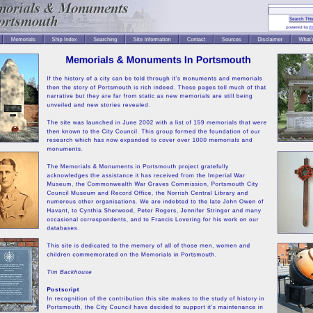 MemorialsInPortsmouth MemorialsInPortsmouth