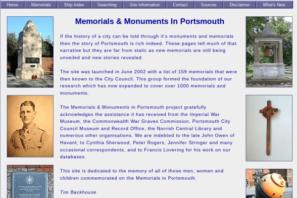 MemorialsInPortsmouth