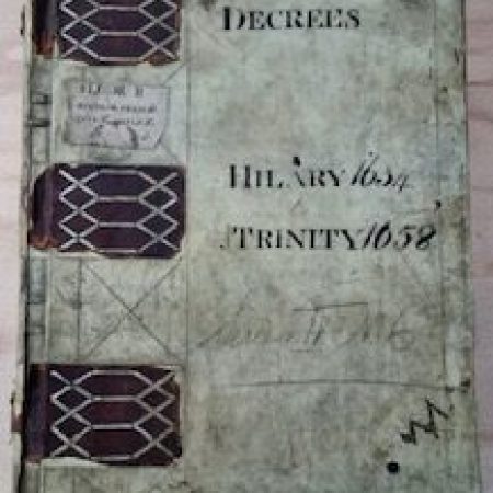 Decree book of Exchequer Decree book of Exchequer